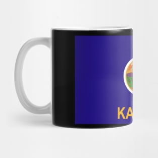 Flag - Kansas wo Txt Mug